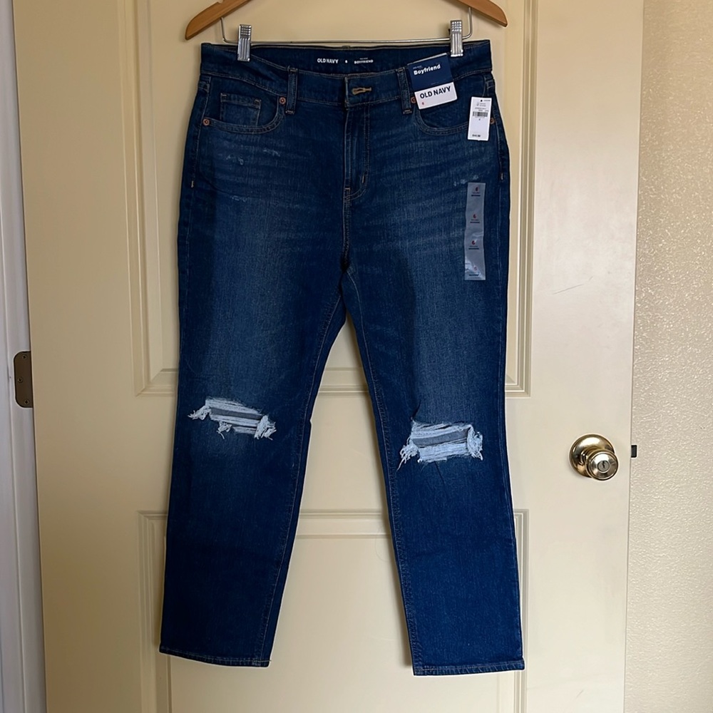 Old Navy Mid-Rise Boyfriend Jeans